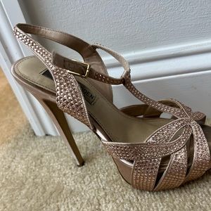 Open Toe Neutral Heels